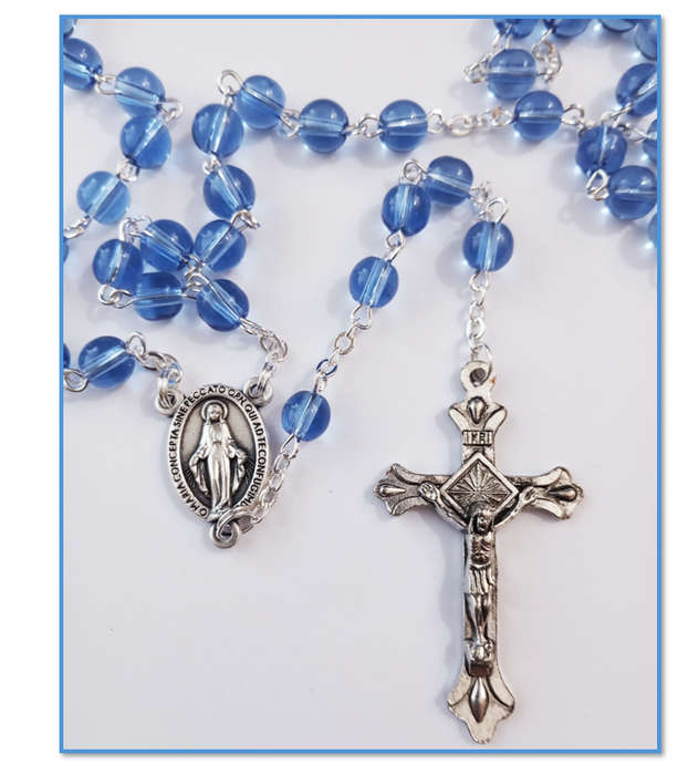 Miraculous Medal Rosary - With Medal in Gift Box