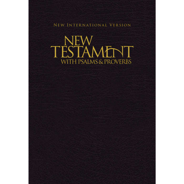 NIV -New Testament with Psalms & Proverbs (Pocket Edition)