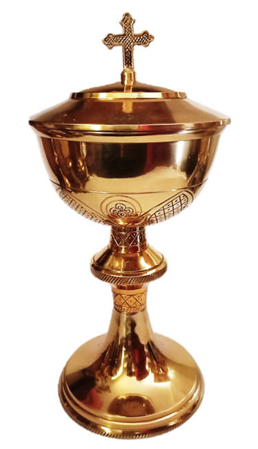 Golden Chalice, Paten & Ciborium Set - Also sold Individually