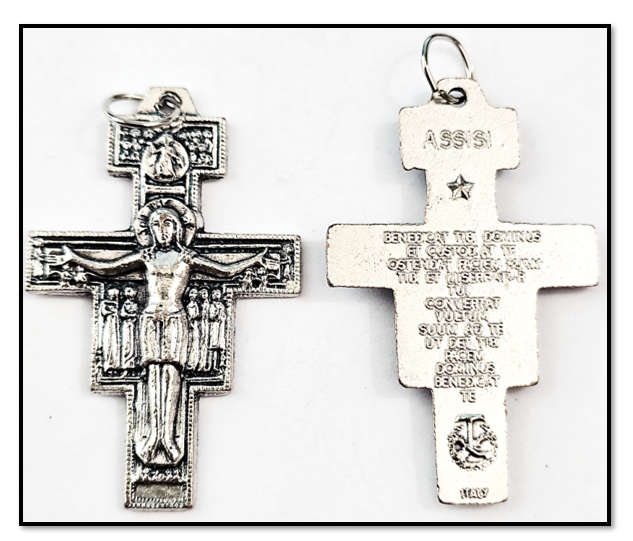 38mm San Damiano Crucifix - Italy import