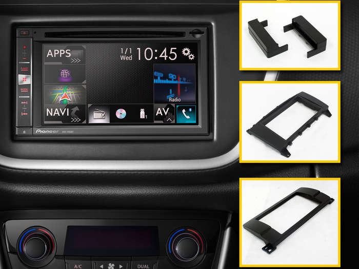 Radio Fascia Trim Plate for Jeep Cherokee 2000-2008