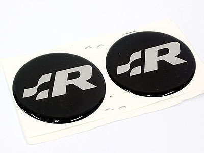 VW R-Racing Mag Center Cap Decals