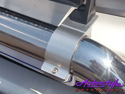 Universal Satin Black Bar Bracket for Spotlamps 49-54mm