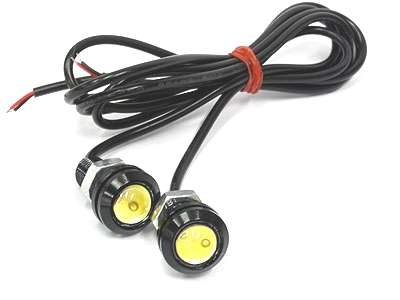 Universal DRL 1LED 18mm Lights