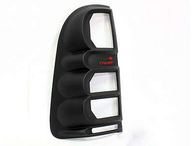 Toyota Hilux 2015 Matt Black Tailight Trim (pair)