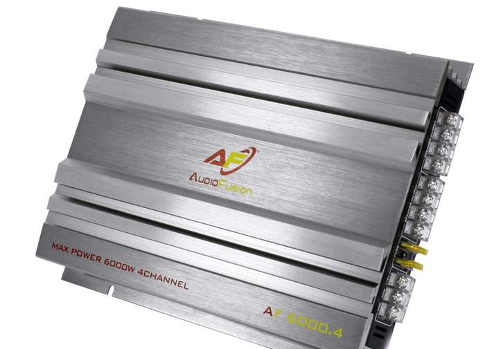 AudioFusion 6000w 4channel Amplifier
