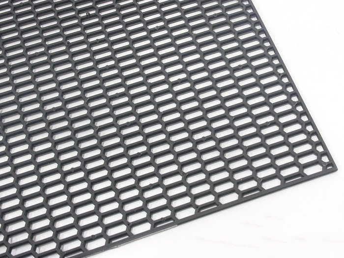 Plastic Honeycomb Design Mesh Grille (120x40cm)