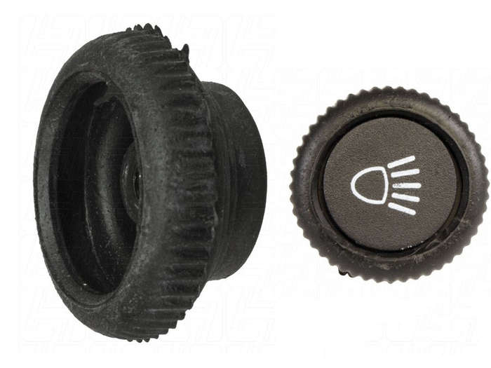 VW Classic Beetle Headlight/wiper knob (metal dash)