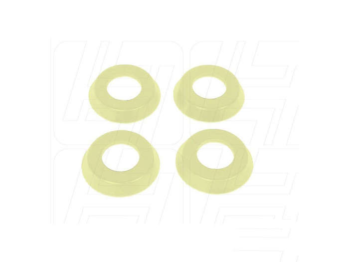 VW Interior Door Handle and Window Winder Trim Ring (ivory)