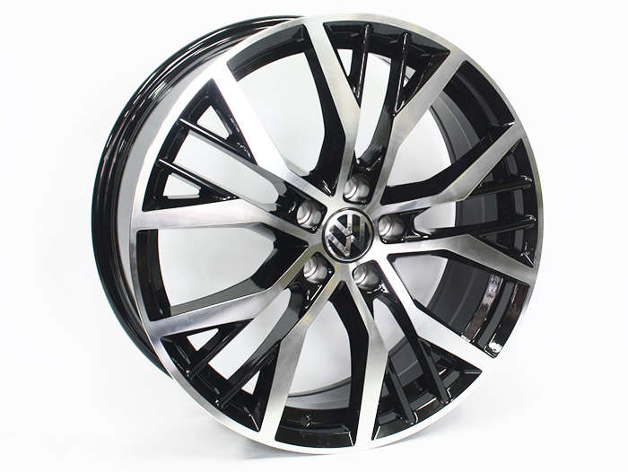 19" QS Santiago 5/112 BKMF Alloy Wheels