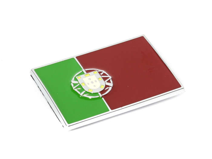 Portugal flag sticker badge (7x5cm)