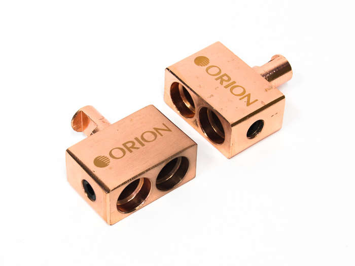 Orion Copper Finish Block (1male/2female)