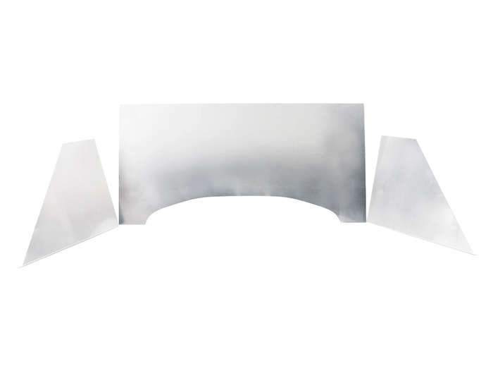 VW Beetle 1960-1979 Stainless Steel Firewall  (3piece)  3 piece stainless steel firewall kit. Rea...