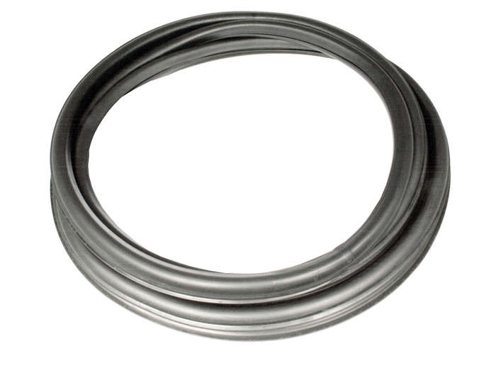 VW Beetle 1953-1957Rear Screen Seal with Recess for Metal Chrome Trim