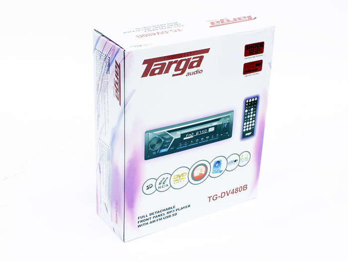 Targa TG-DV480B Dvd Player with USB - Targa