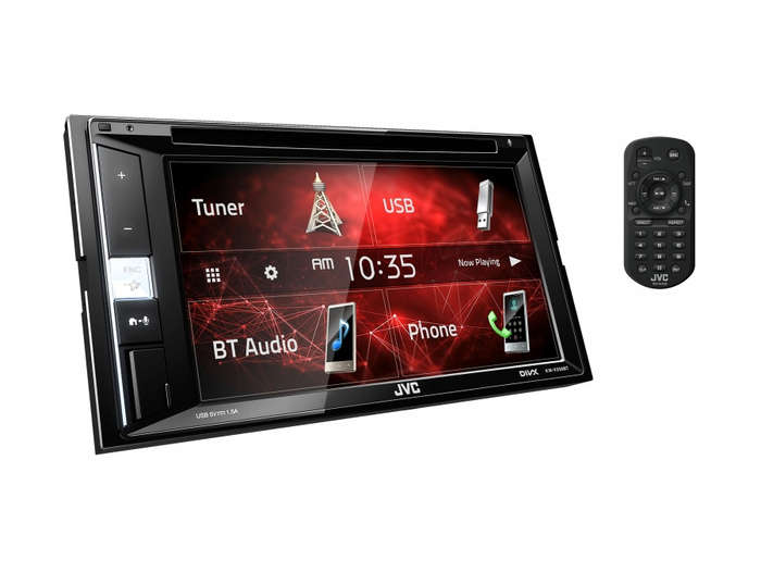 "JVC KW-V250BTM 6.2"" Multimedia DVD receiver with Bluetooth