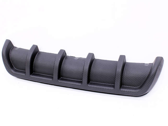 Universal Carbon Fibre LooK Rear Bumper Diffuser