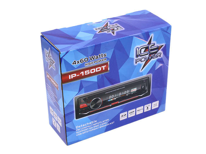 Ice Power IP-150DT Media Player with USB/SD/Aux &amp; remote