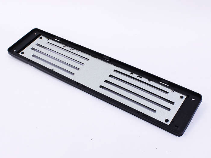 Vehicle Number Plate Holder 520x120mm - steel backing
