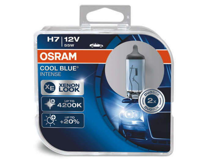 Osram Cool Blue Intense H7 Bulb Set