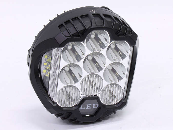 Universal LED 6000k Spotlight with DRL &amp; Indicator - 15x16cm (each)