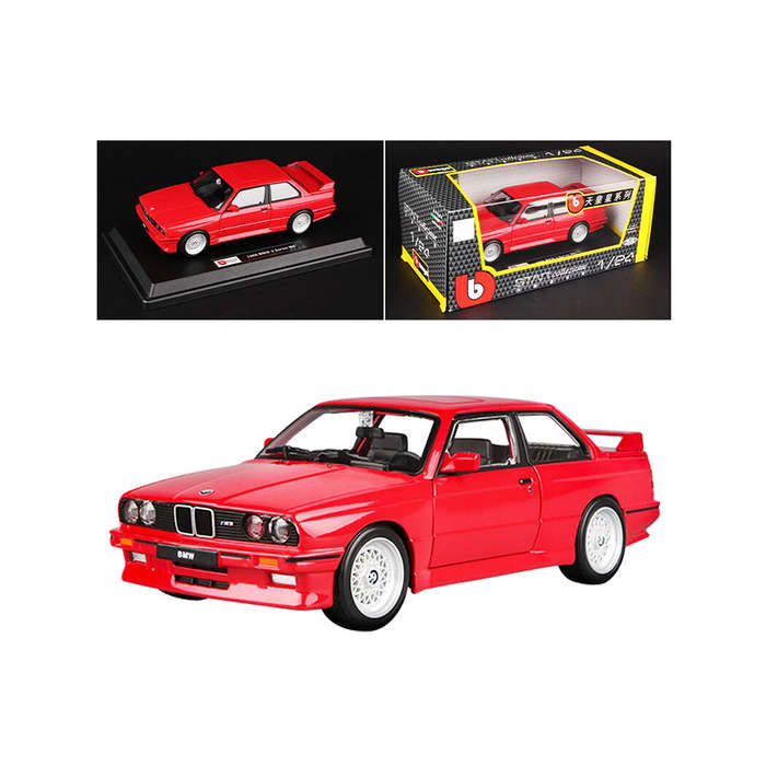 Burago 1/24 Bmw E30 M3 1988 Edition Model Car