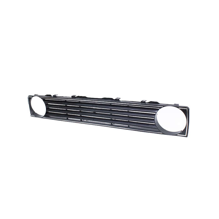 VW Golf Mk1 Single Light Debadged Grill with Chrome Surround