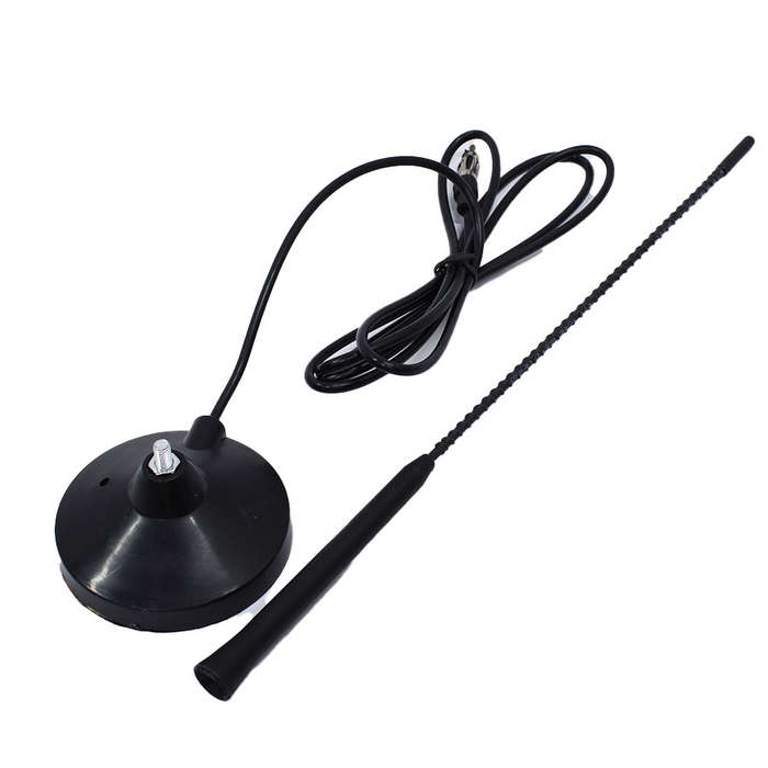 Amplified Aerial with Magnetic Glass Mount