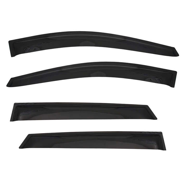 Gloss Black Windshields for Hyundai Tucson/Ix35 2010+ - 4piece set