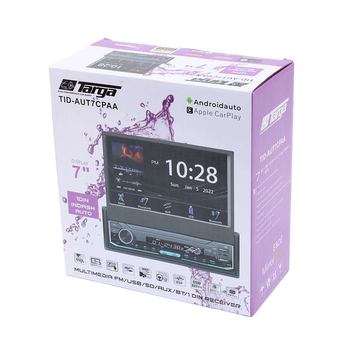Targa TID-AUT7CPAA 7 In-Dash Motorized Media Player