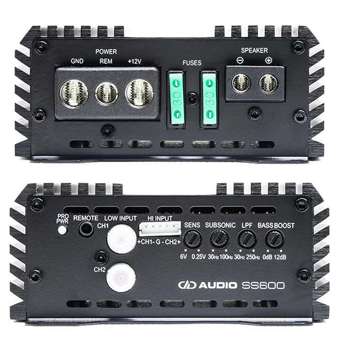 Digital Design SS600.1 600w rms Super Small Monoblock Amplifier