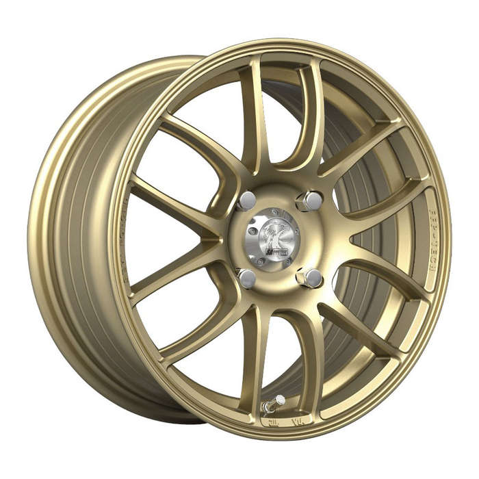 15" A-Line AR-Z2 4/108 Race Gold Alloy Wheels