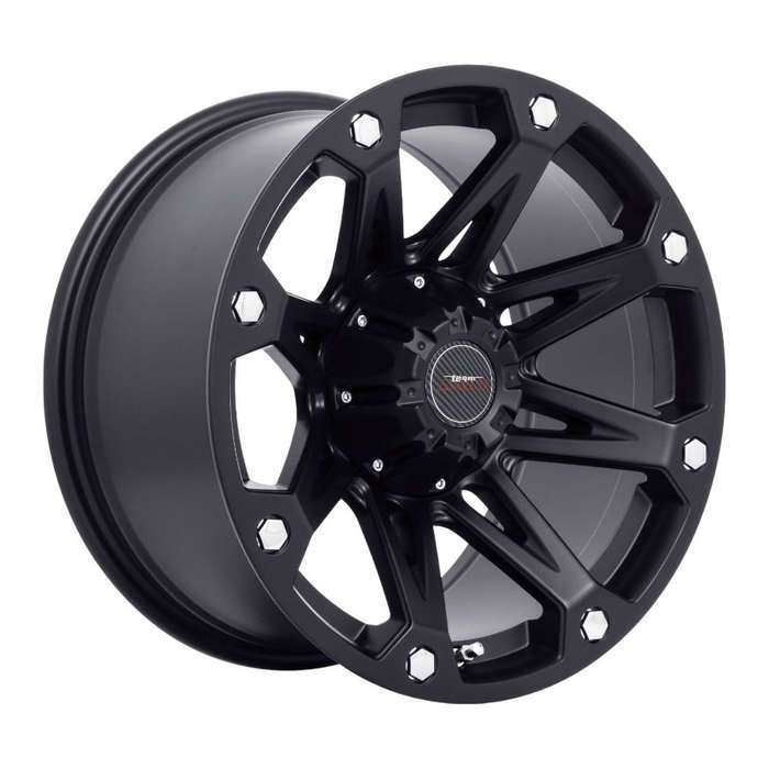 18" A- Line Hazard 5/127 Satin Black Alloy Wheels