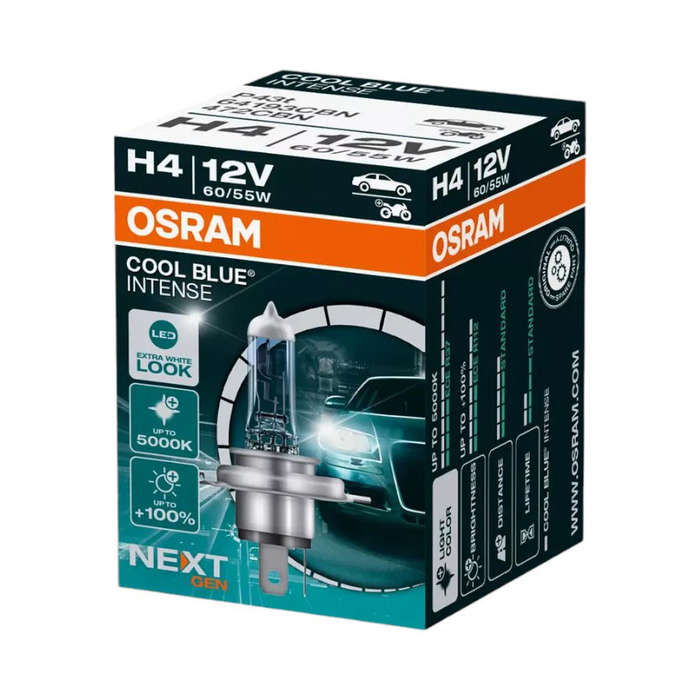 Osram Cool Blue Intense (Next Gen) Bulbs (H4)
