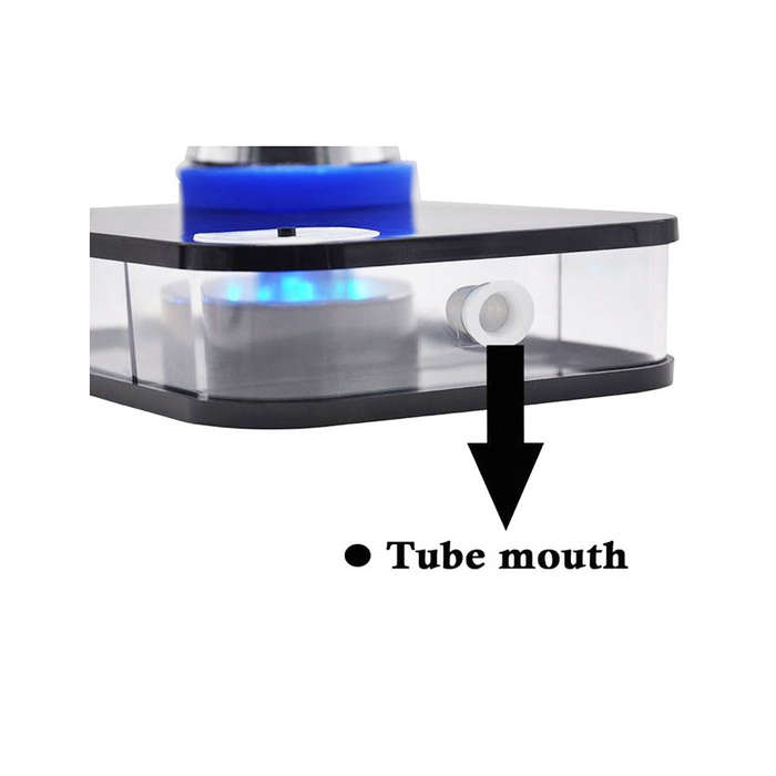 Hookah Shisha Hot Box  LED Lights  Tong  Pipes &amp; Remote  Blue