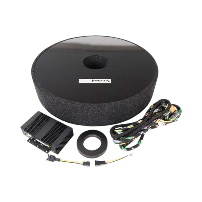 VW Helix Plug &amp; Play Subwoofer Kit to fit in Spare Wheel Well (OEM VW Product)