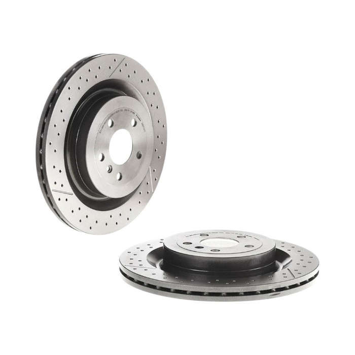 Remsa Brake Disc Suitable for Mercedes GL350, ML63 AMG (Drilled Disc)