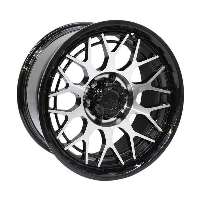 18" AC-Racing AC-181 6/139 Black Alloy Wheels