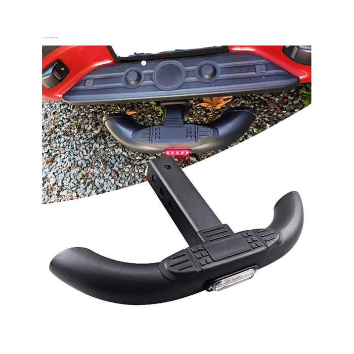 Universal LED Brake Light Hitch Step  Fits 1.5" and 2" Receivers for Trucks and SUVs
