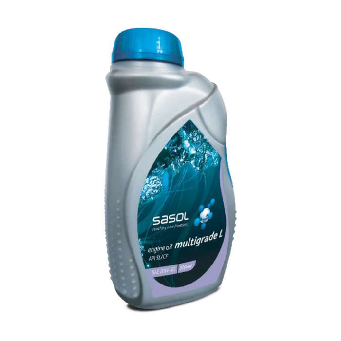 Sasol Multigrade Engine Oil SAE 20W-50 (500ml)