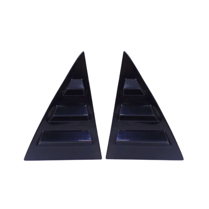 Gloss Black Side Window Louvre for Toyota Crown