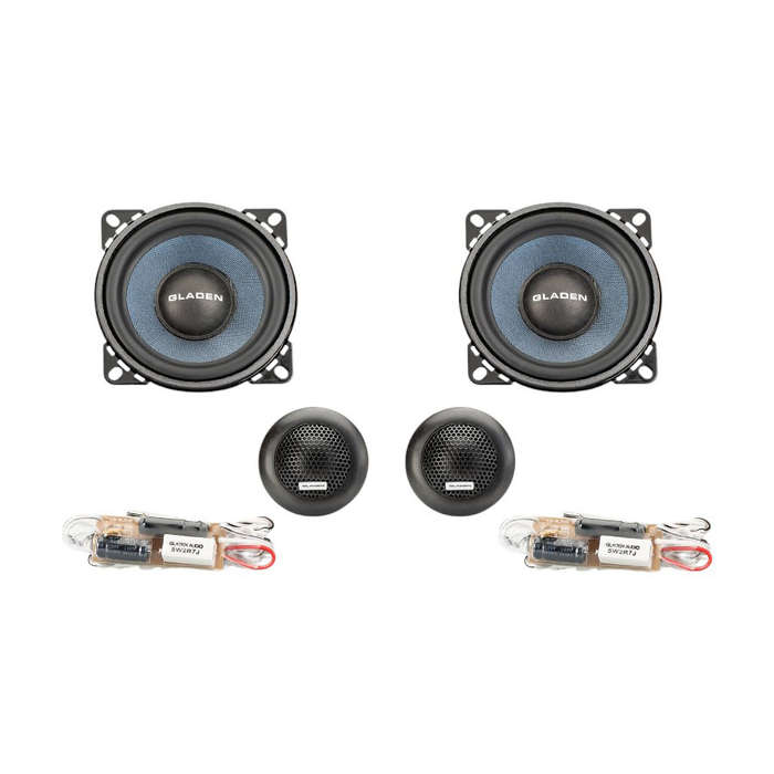 Gladen ALPHA 100 G2 4" 55w Component Split Speaker System