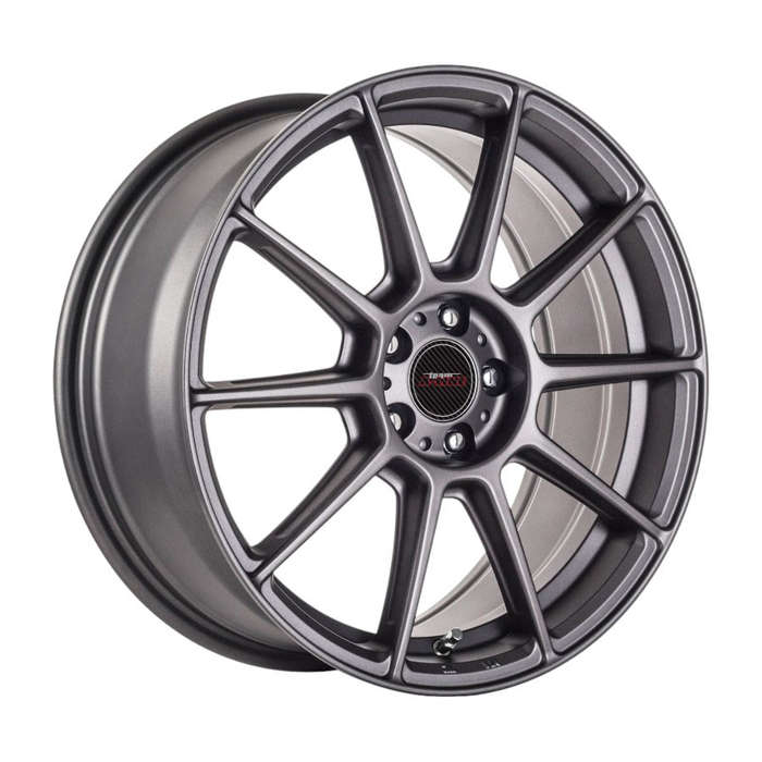 16" A-Line Spree 5/114 Matte Charcoal Grey Alloy Wheels