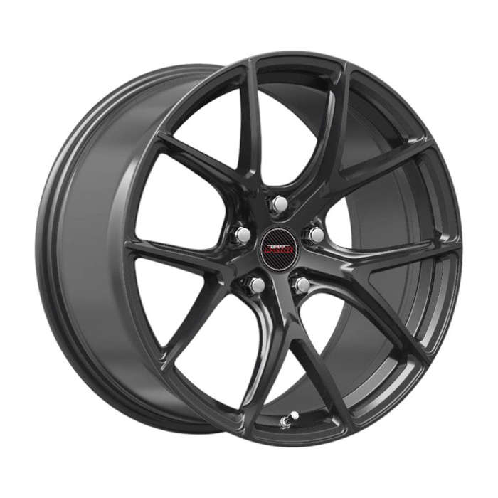 19" A-Line Dynamic 5/120 Velvet Black Flow Forming Alloy Wheels (Front Fitment)