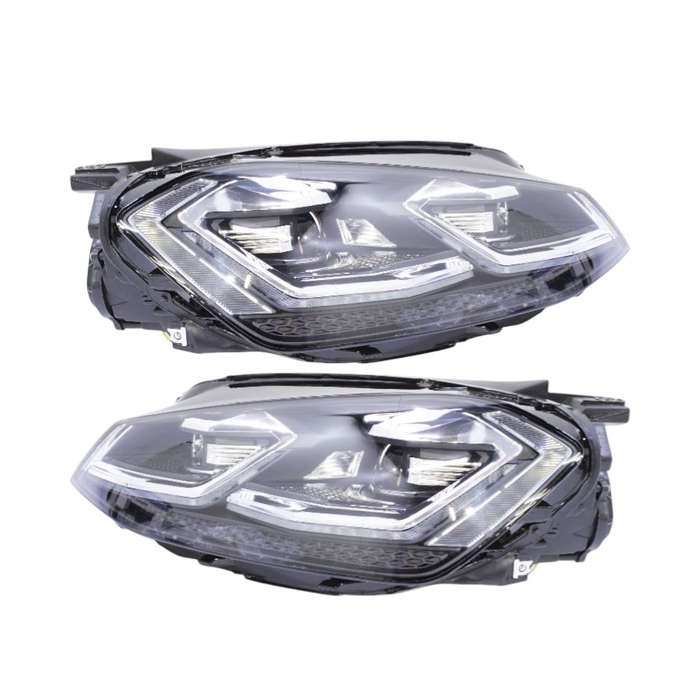 Replacement Headlights for VW Golf GTi Mk7.5 Style (fits non-xenon models)