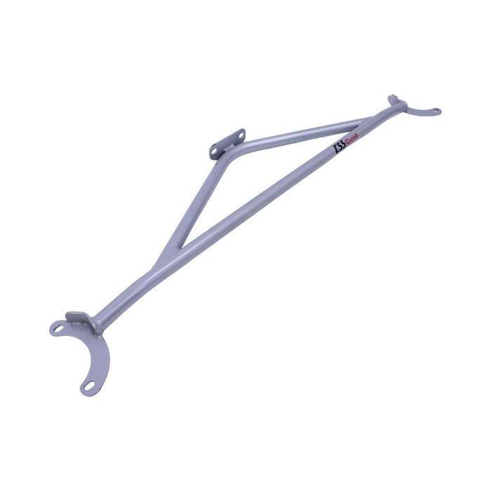 3 Point upper Strut Brace Bar for Toyota Tazz (silver)