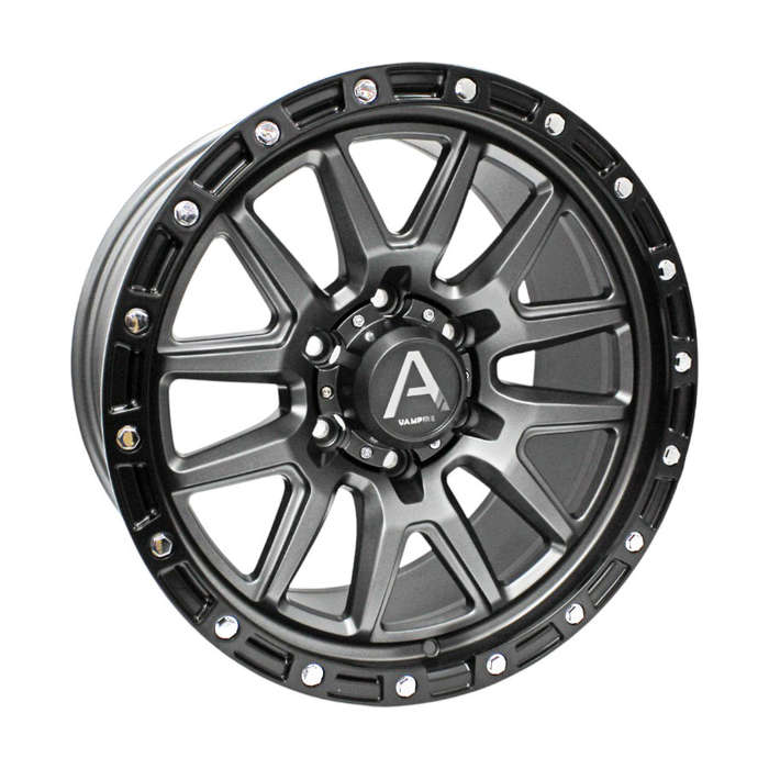 18" TR S1512 6/139 Matte Black Alloy Wheels