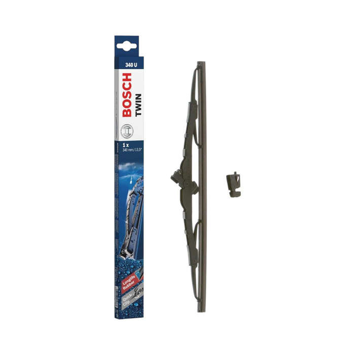Bosch Twin dual Rubber Tech Wiper Blade - 340mm 13"