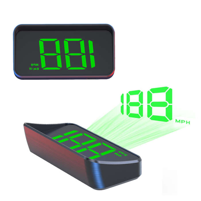 M2 Green GPS Head-Up Display  GPS Dual System with Auto Brightness &amp; Hood