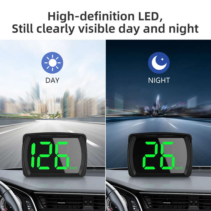 Y03 GPS Head-Up Display HUD  Plug &amp; Play Car Speedometer